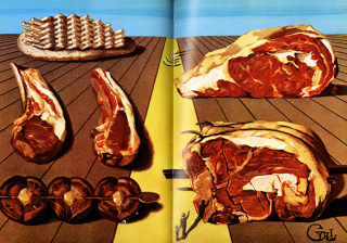 Illustration for article titled Salvador DalĂ's Sensuous Cookbook Is As Nightmarish As You'd Imagine